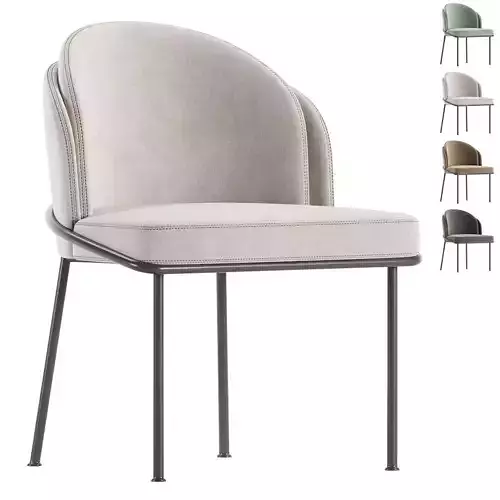 Angelo Dining Chair 3D model