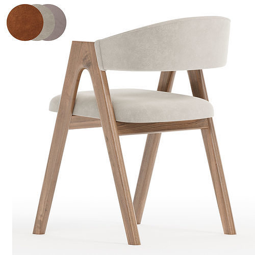Deephouse Dublin chair 3D model 5