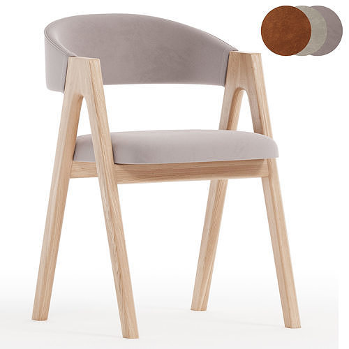 Deephouse Dublin chair 3D model 2