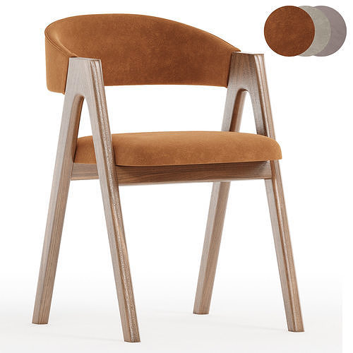 Deephouse Dublin chair 3D model 3