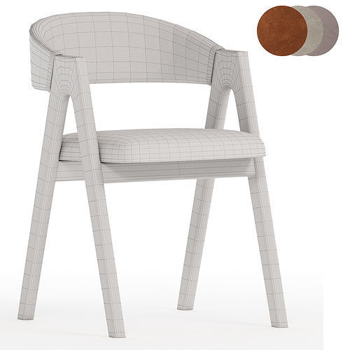Deephouse Dublin chair 3D model 7