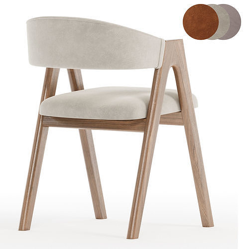 Deephouse Dublin chair 3D model 6