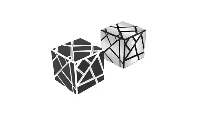Ghost Cubes 3D model