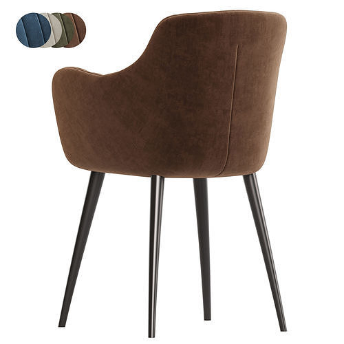 Mody Chair 3D model 6