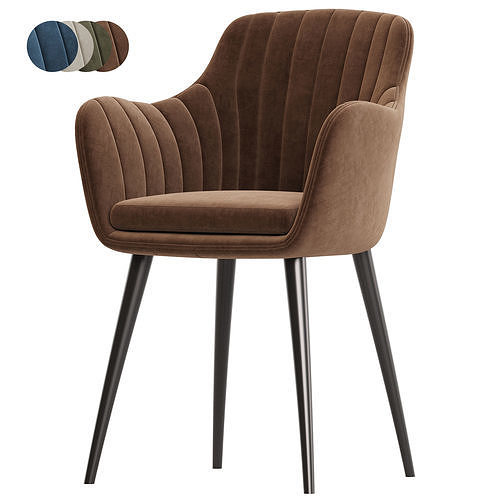 Mody Chair 3D model 5