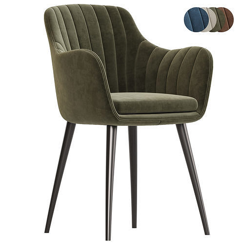 Mody Chair 3D model 2