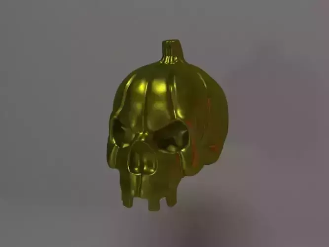 Skull Pumpkin 