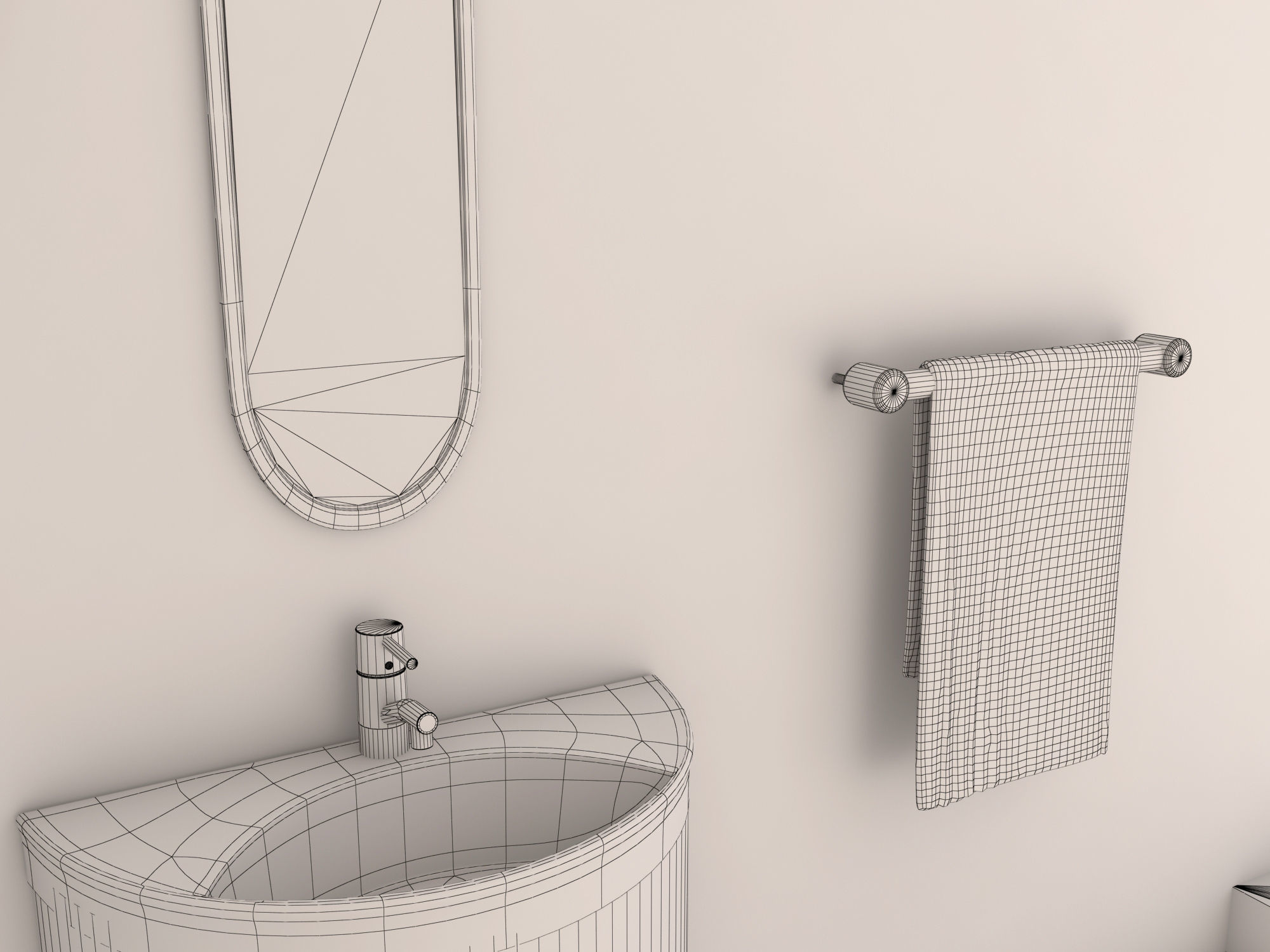 Bathroom 04 3D model_9