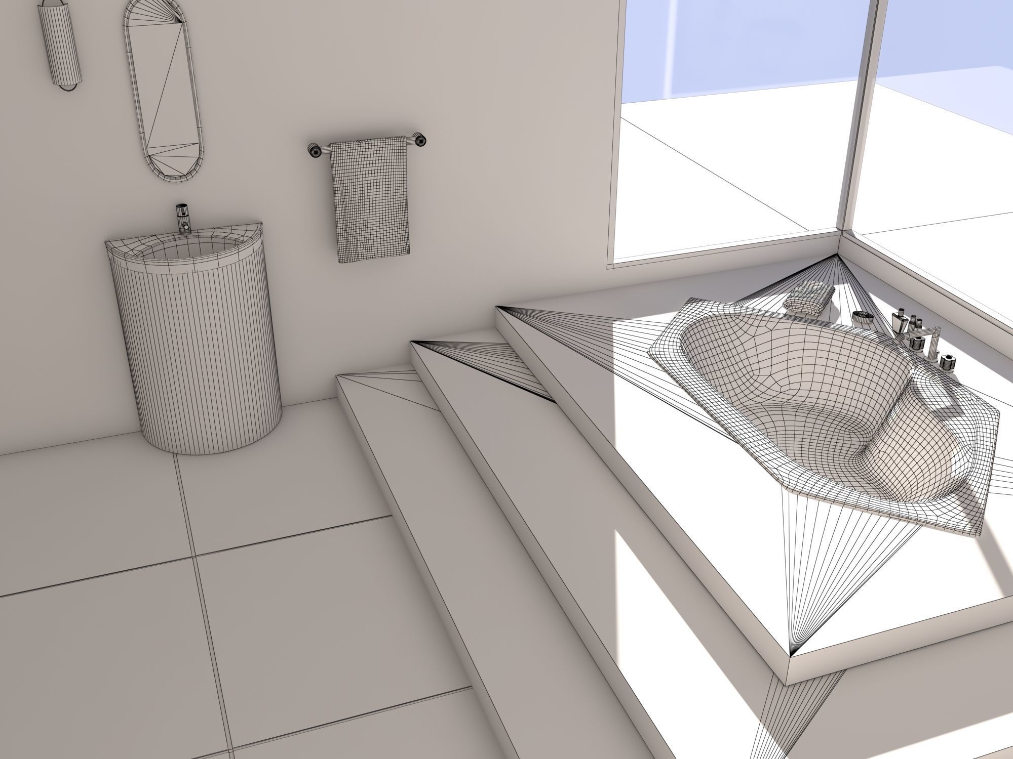 Bathroom 04 3D model_8