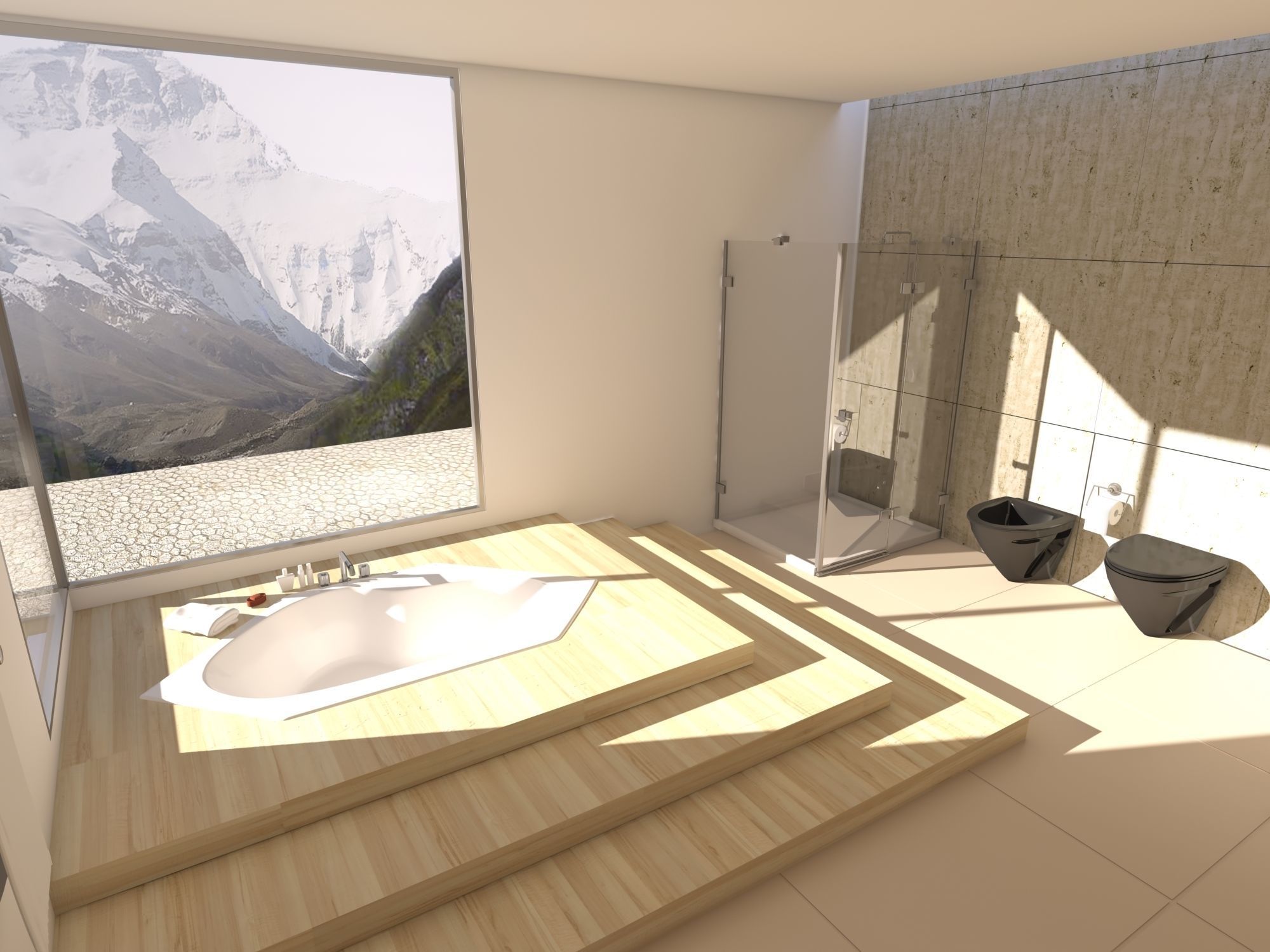 Bathroom 04 3D model_2