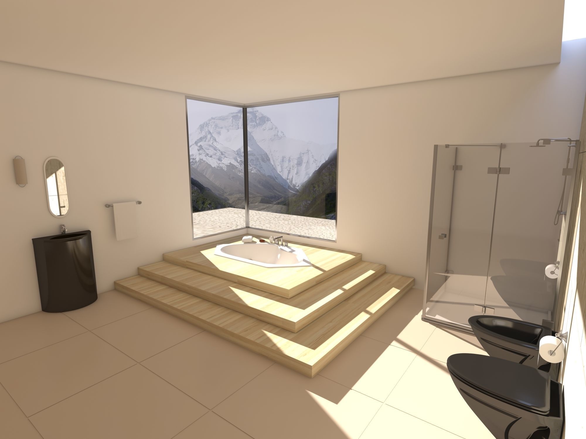 Bathroom 04 3D model_1