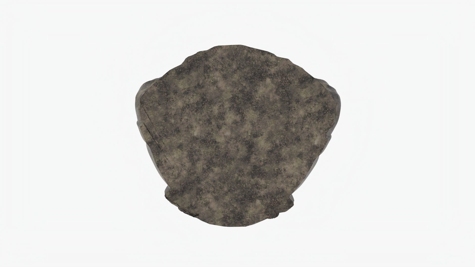 Realistic Buddha Statue Low-poly 3D model_7