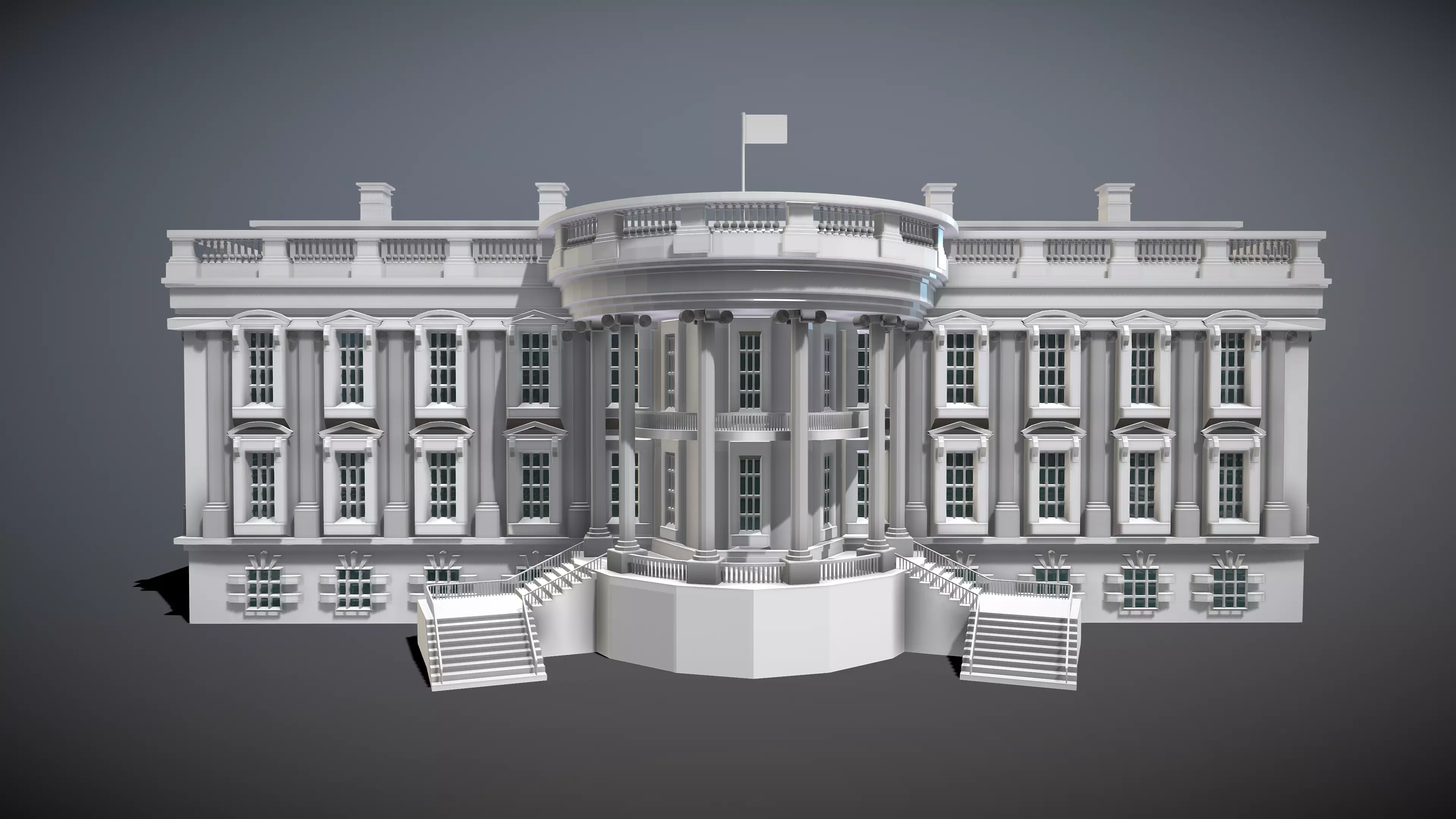 White House 3D model