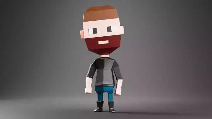 Abel Rigged Character