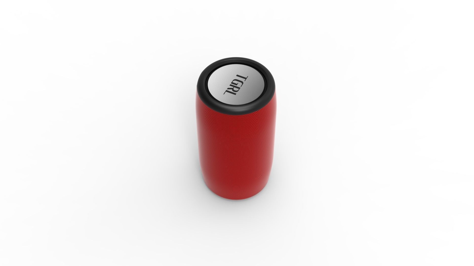 SPEAKER RED BODY 3D model_8