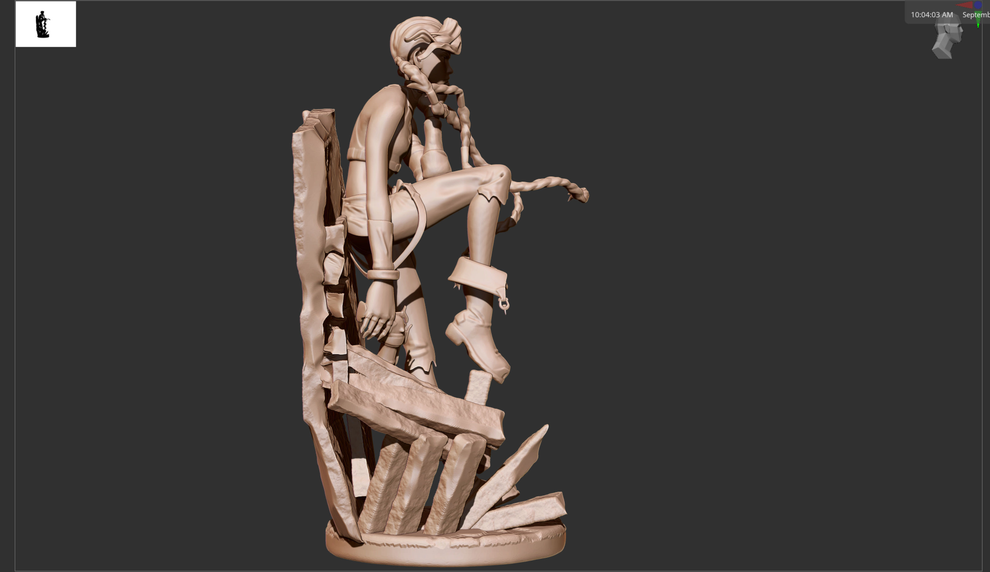 League of Legends Arcane Jinx 3D print model_2