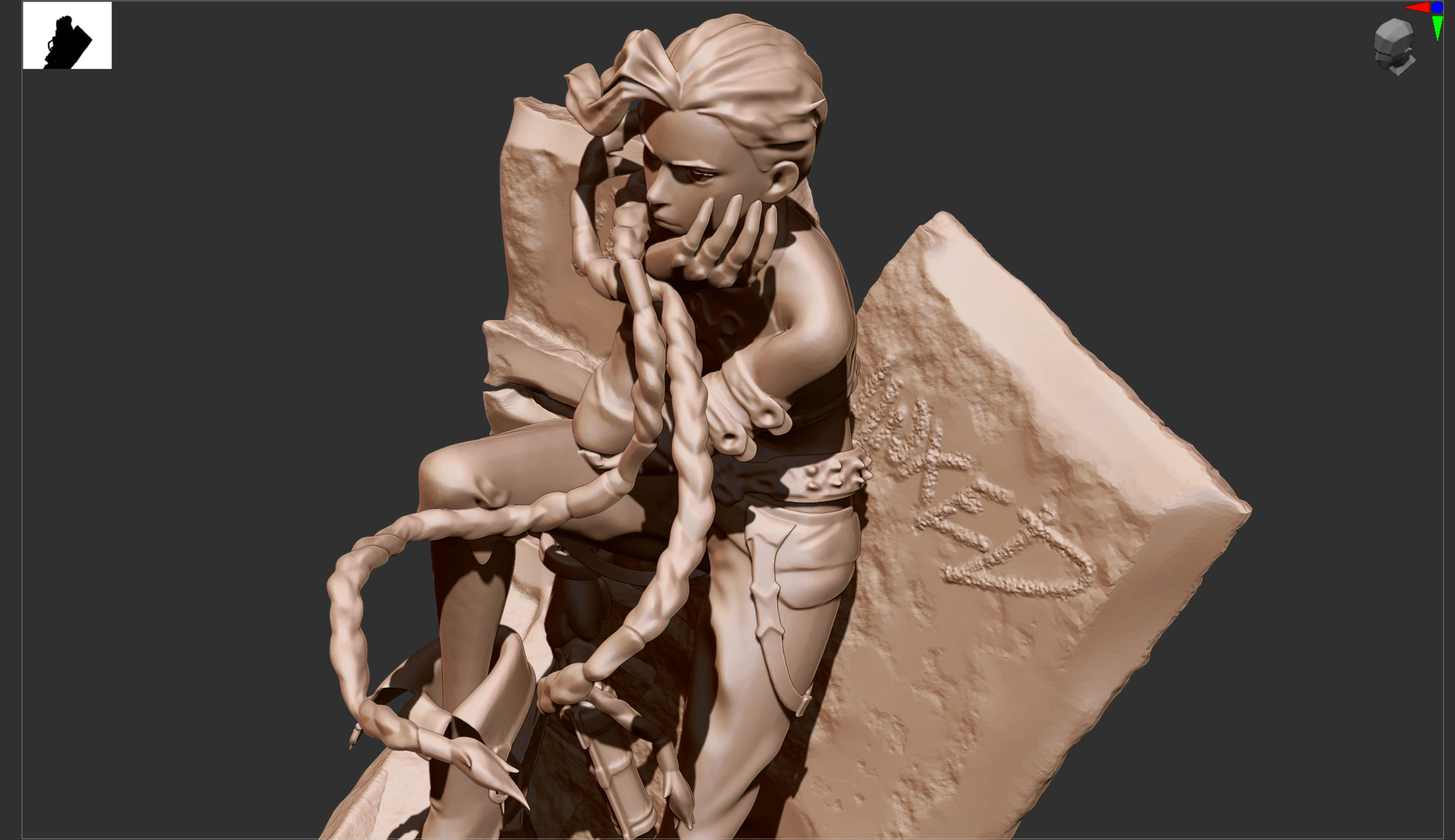 League of Legends Arcane Jinx 3D print model_9