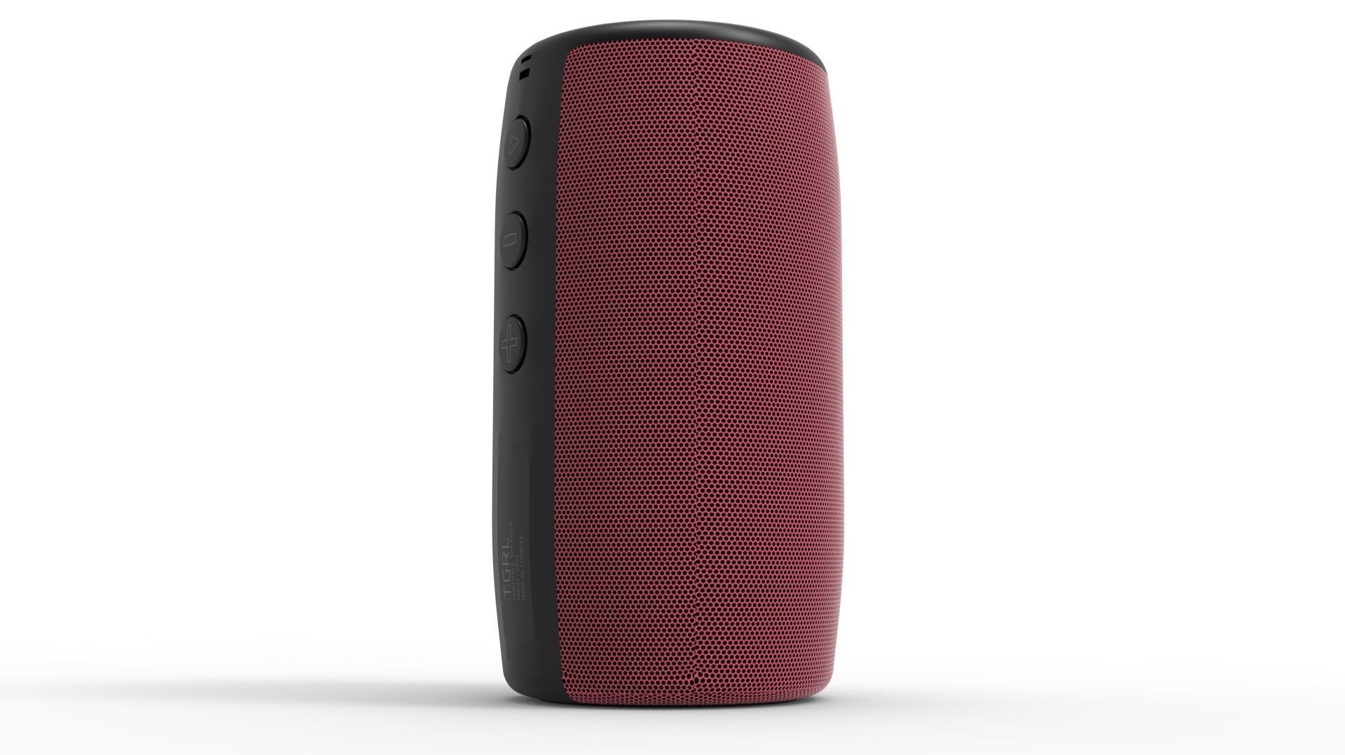SPEAKER PINK BODY 3D model_6