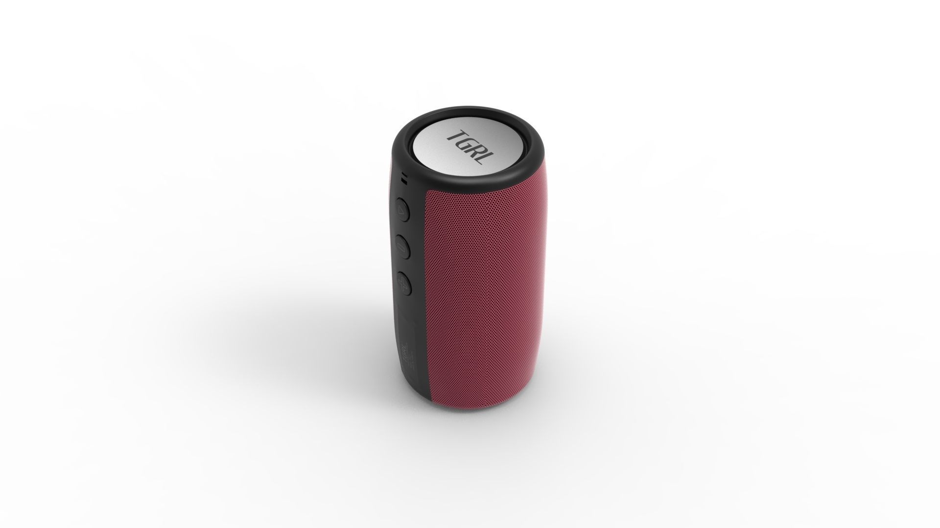 SPEAKER PINK BODY 3D model_29