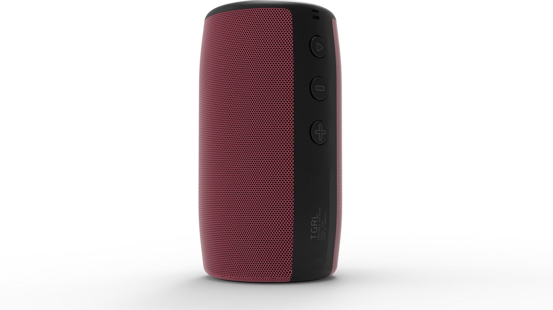 SPEAKER PINK BODY 3D model_43