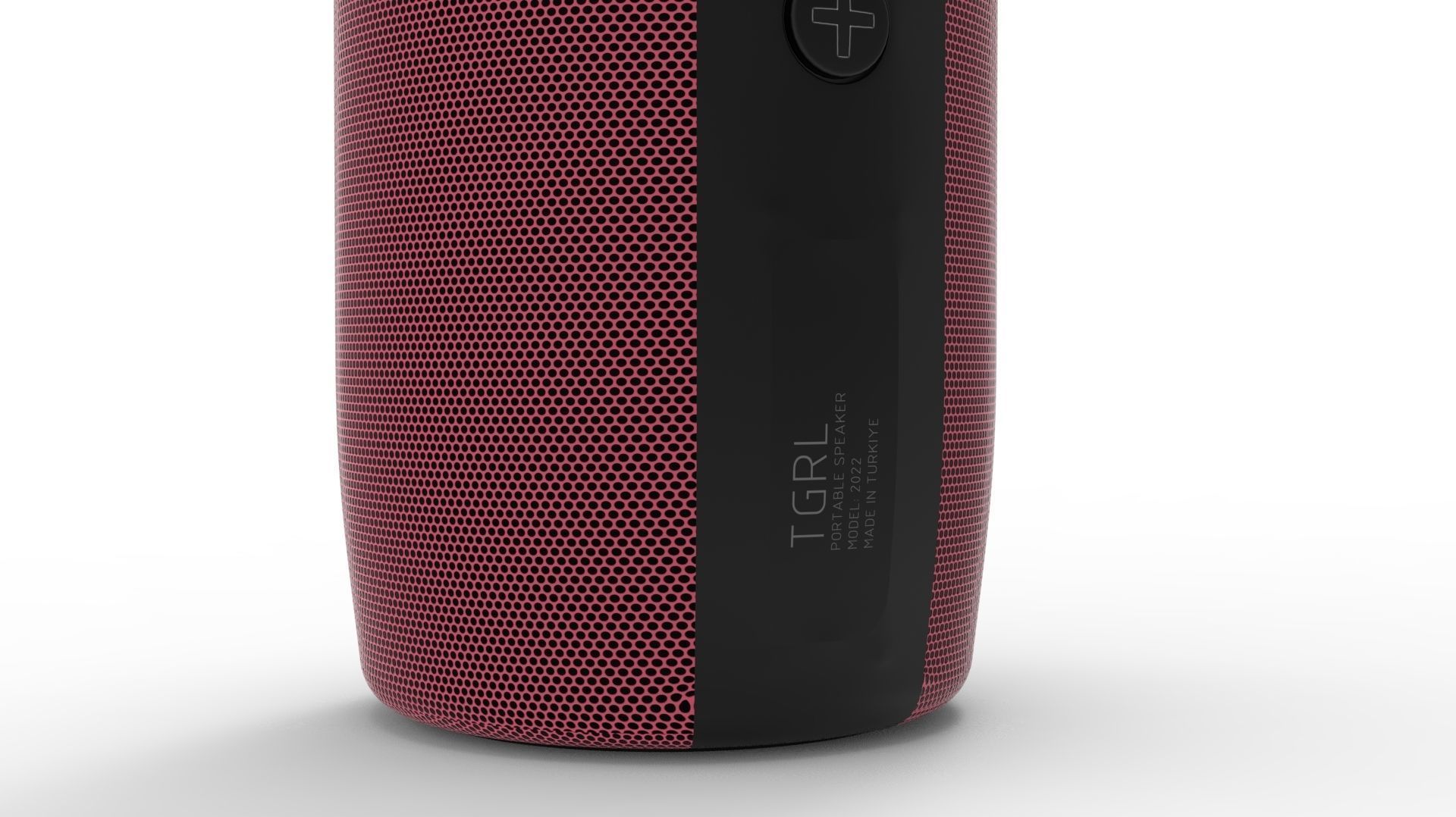 SPEAKER PINK BODY 3D model_34