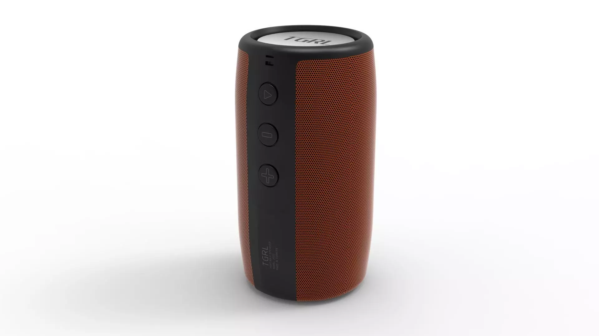 SPEAKER ORANGE BODY 3D model_0