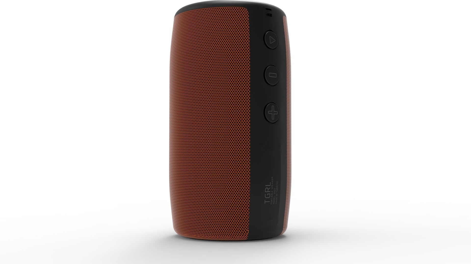 SPEAKER ORANGE BODY 3D model_21