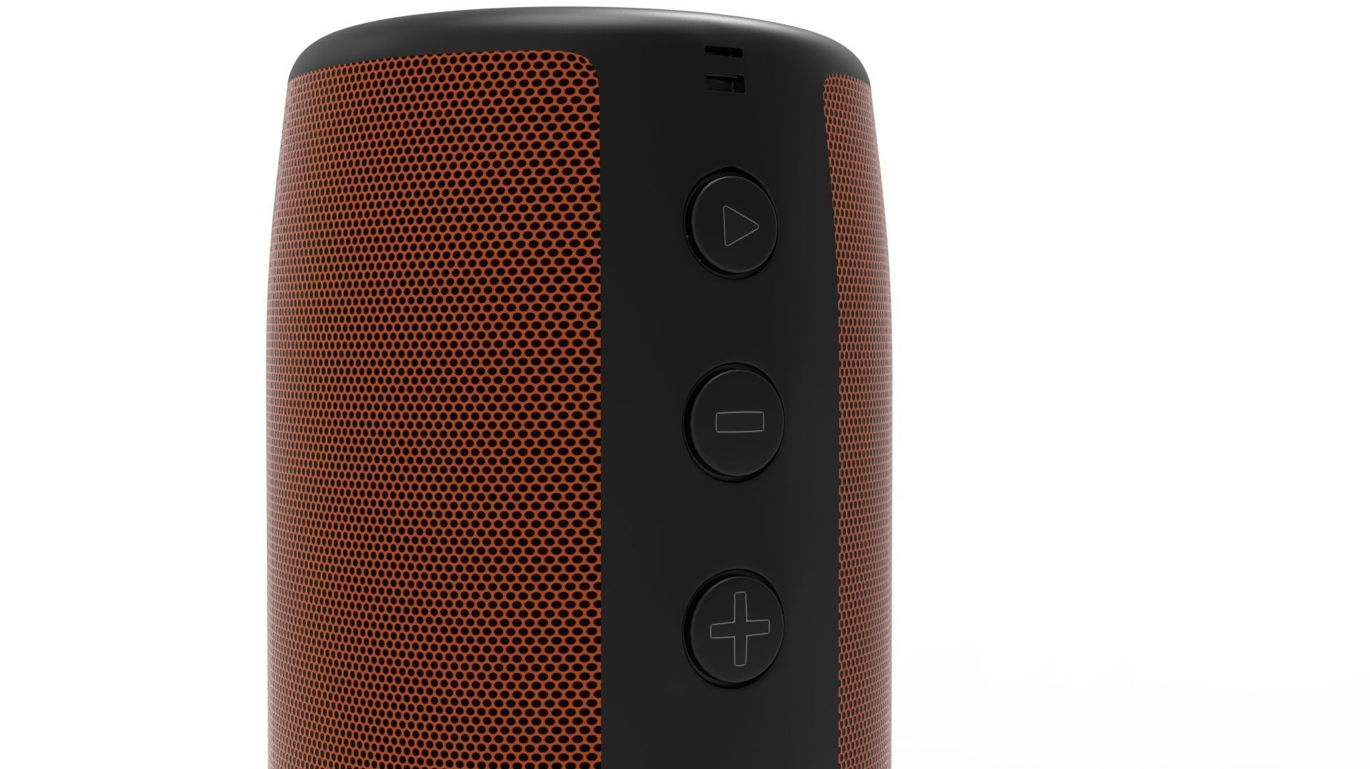 SPEAKER ORANGE BODY 3D model_14