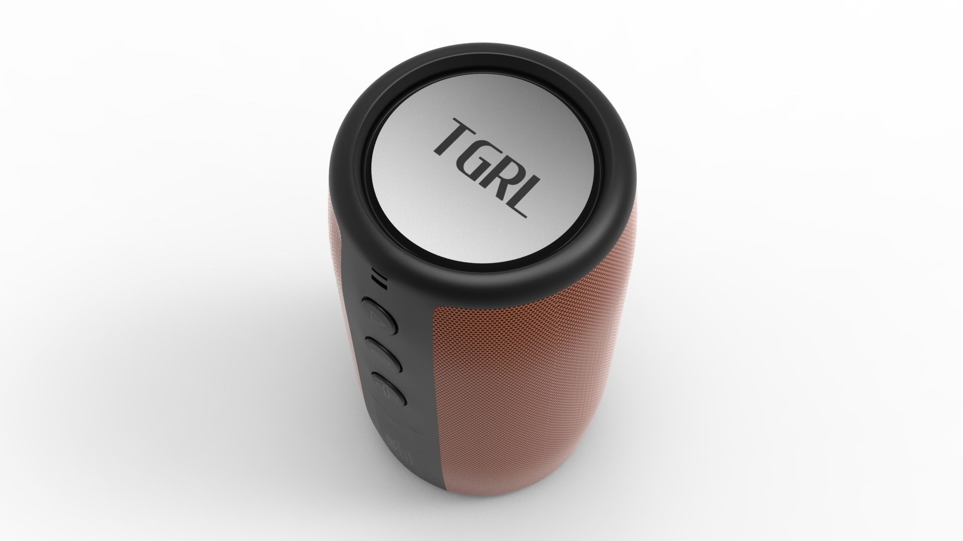 SPEAKER ORANGE BODY 3D model_18