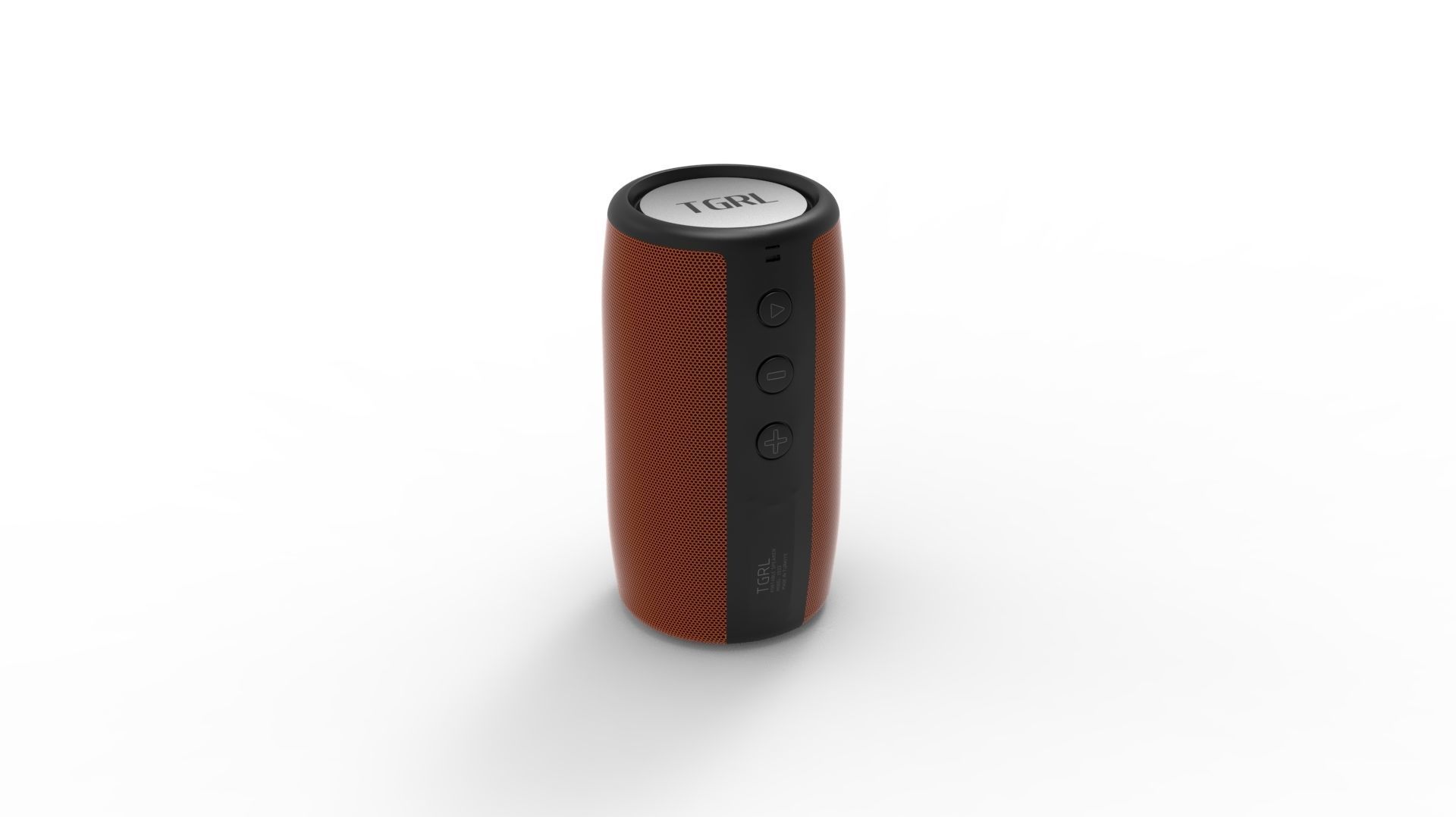 SPEAKER ORANGE BODY 3D model_33