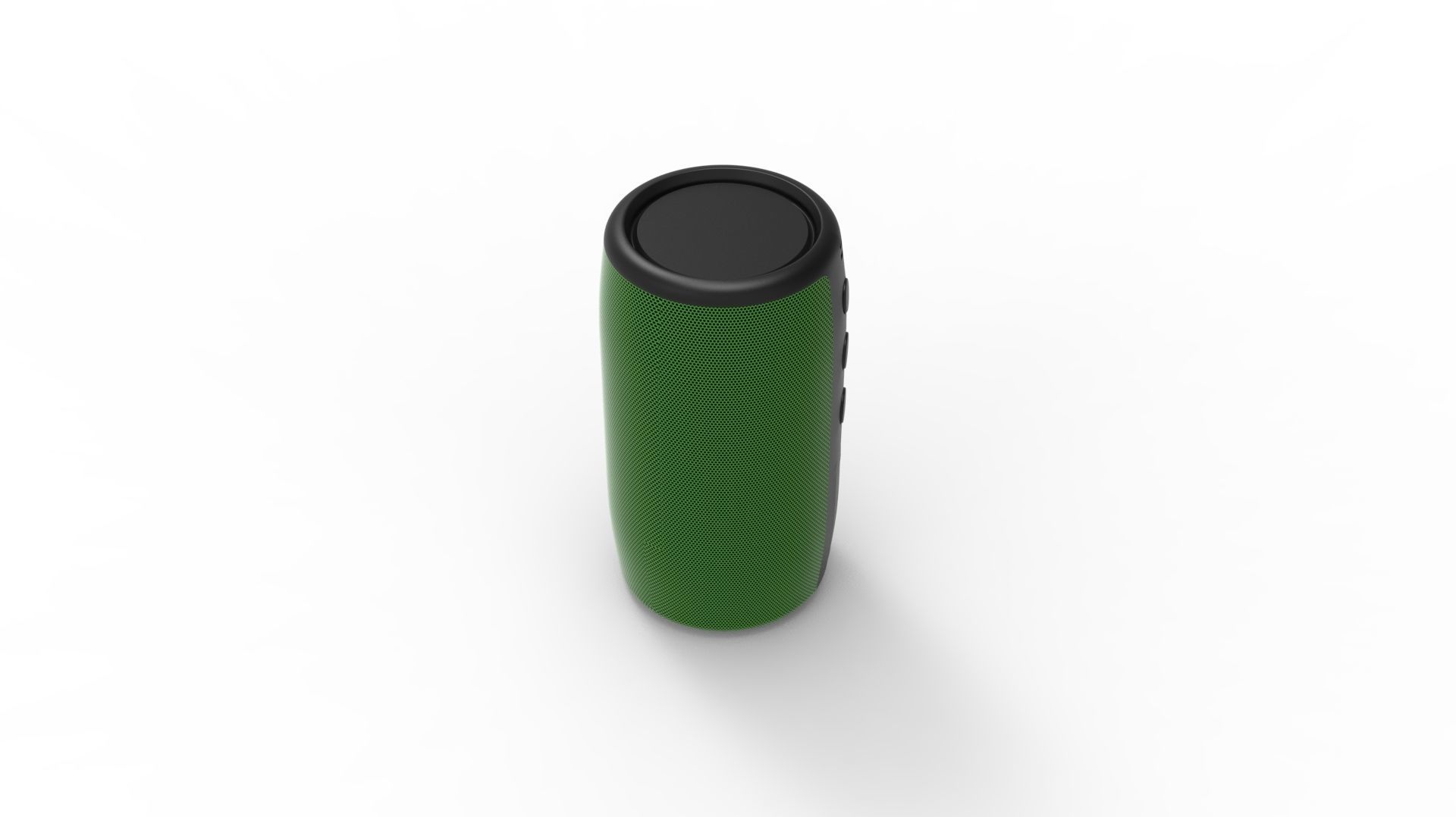 SPEAKER GREEN BODY 3D model_12