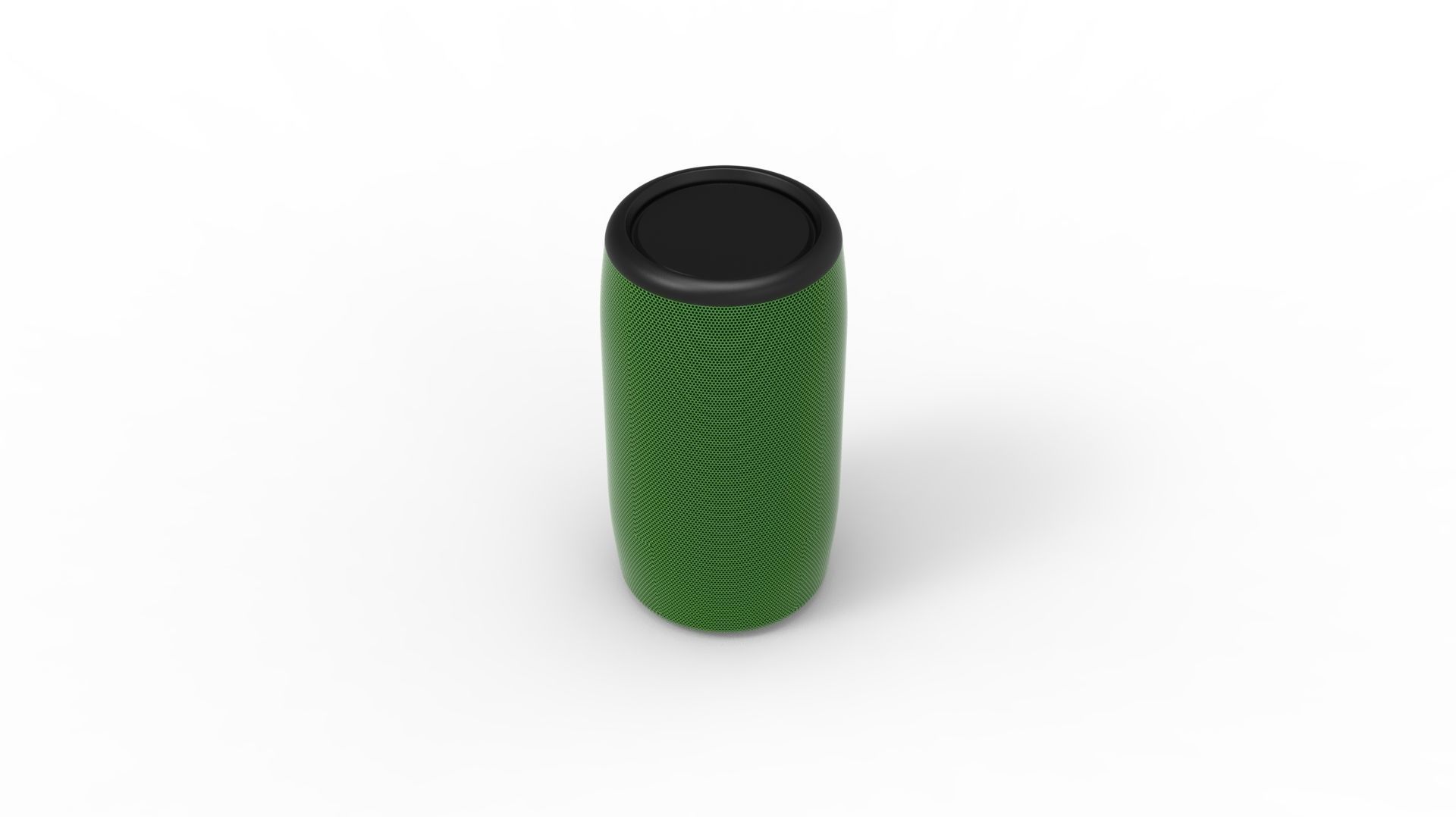 SPEAKER GREEN BODY 3D model_11