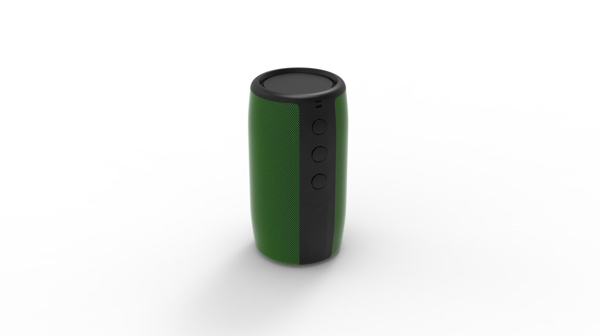 SPEAKER GREEN BODY 3D model_37