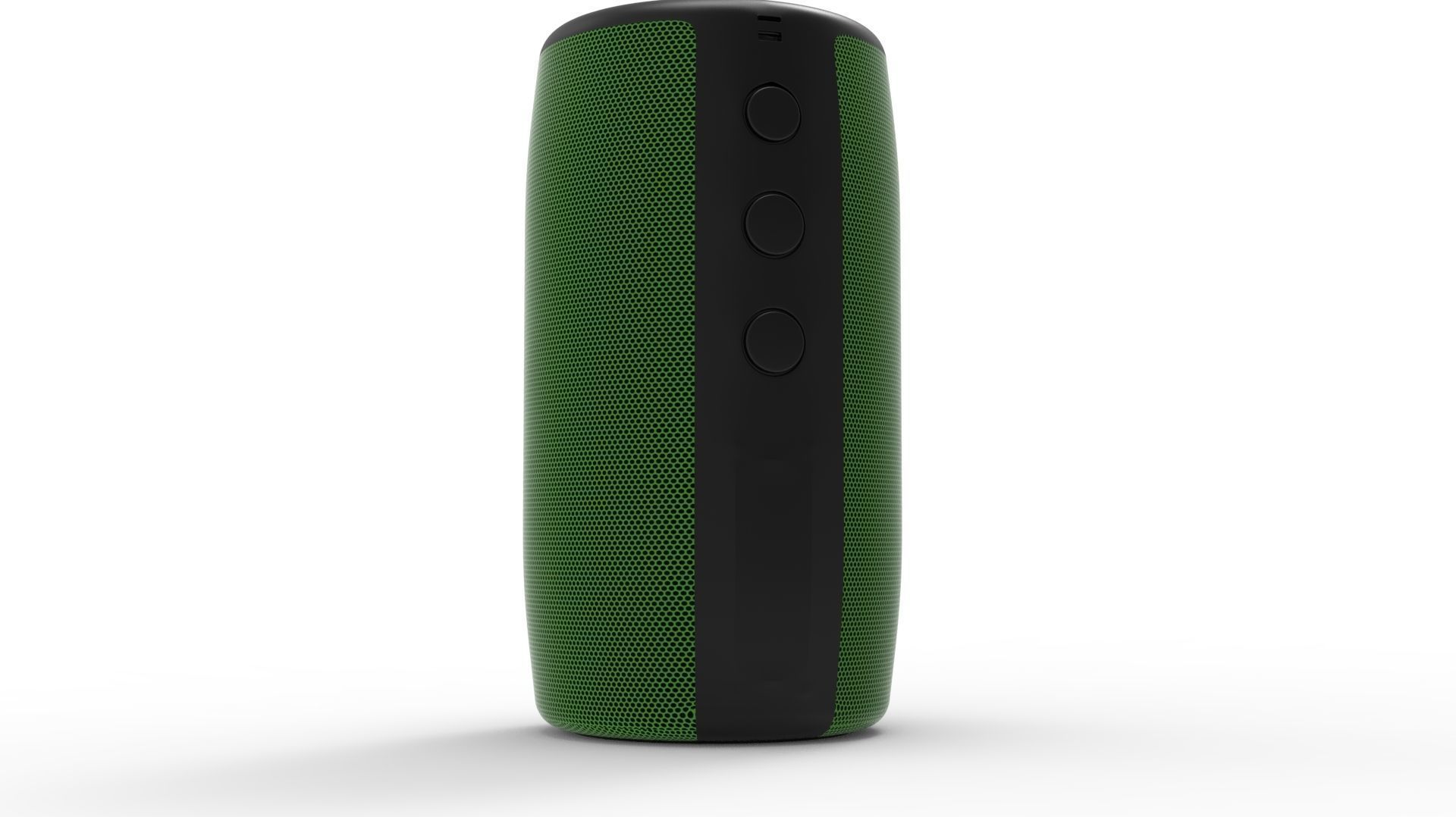 SPEAKER GREEN BODY 3D model_22