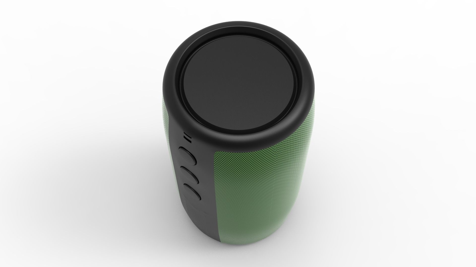 SPEAKER GREEN BODY 3D model_18