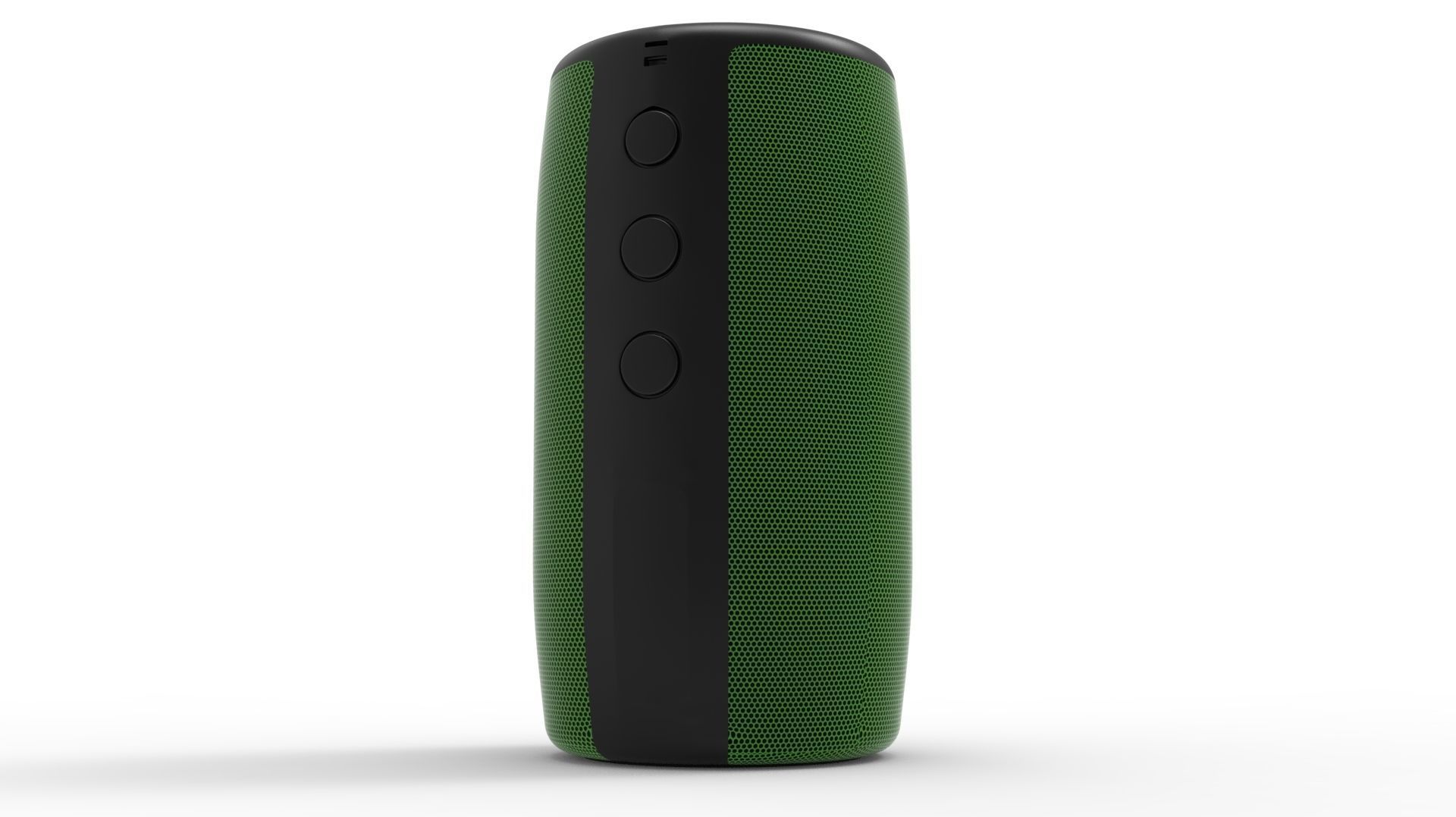 SPEAKER GREEN BODY 3D model_45