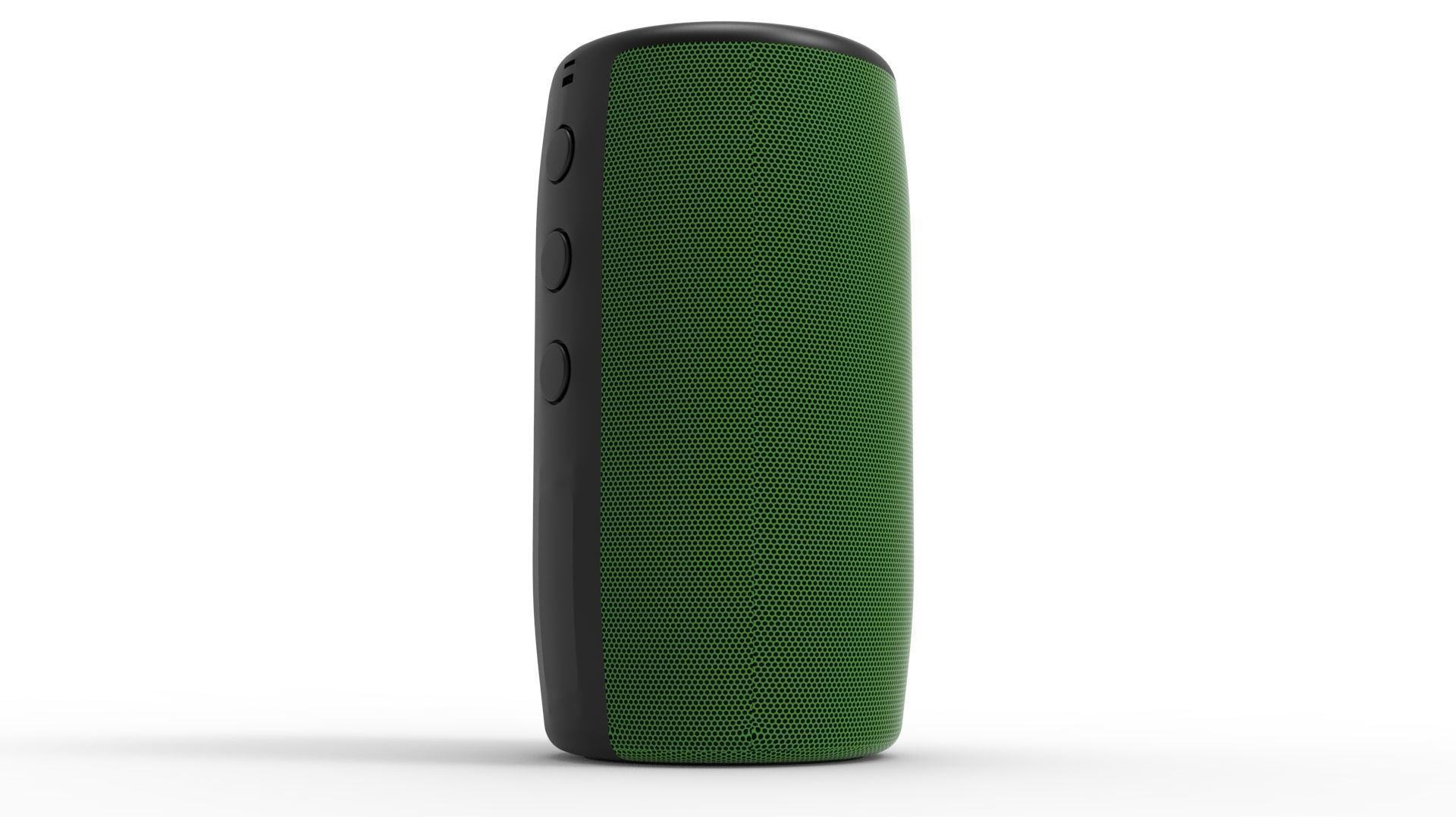 SPEAKER GREEN BODY 3D model_28