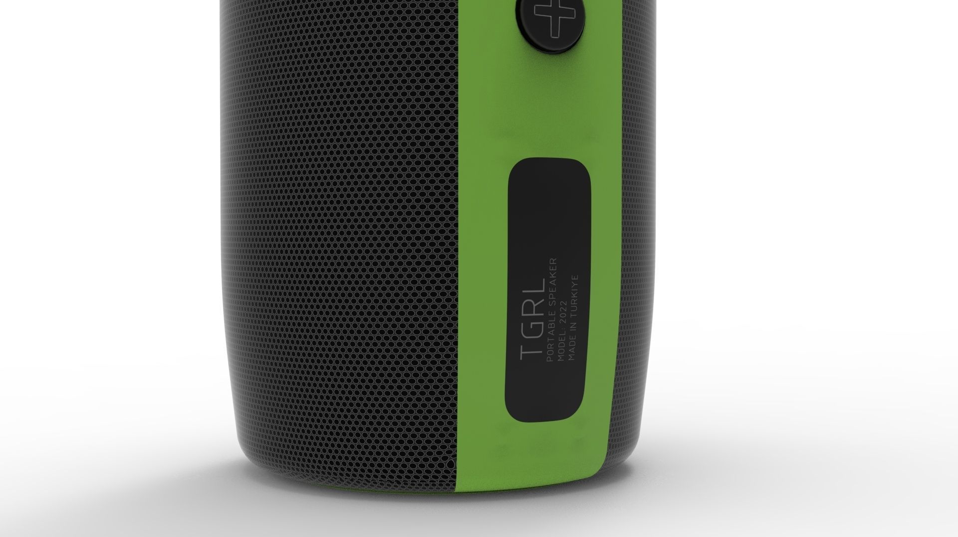 SPEAKER GREEN 3D model_12
