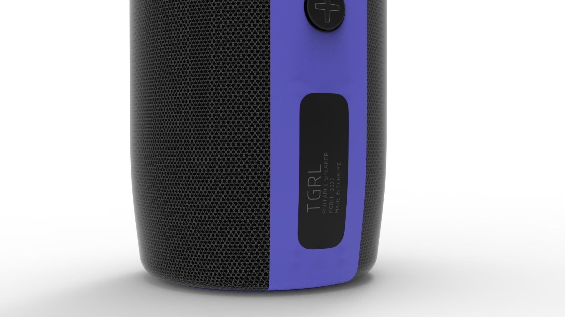 SPEAKER BLUE 3D model_22