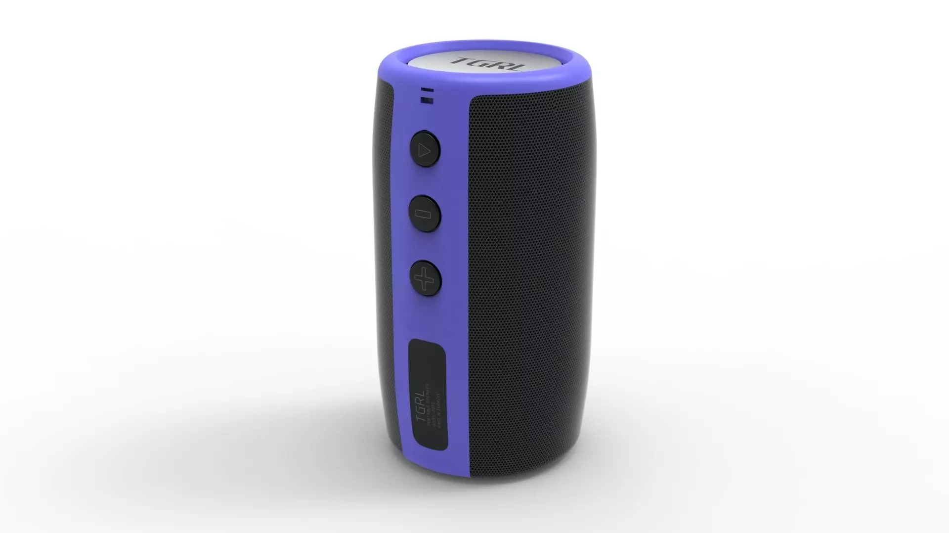 SPEAKER BLUE 3D model_0