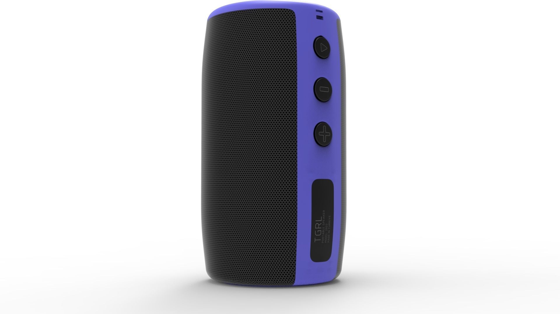 SPEAKER BLUE 3D model_39