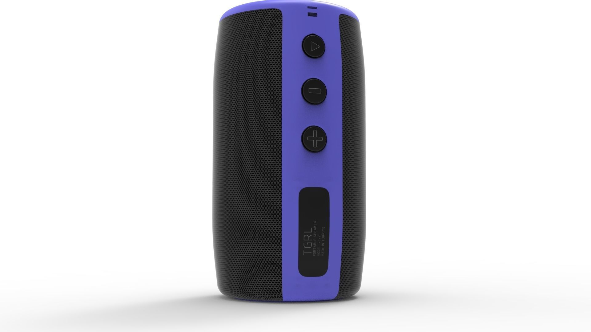 SPEAKER BLUE 3D model_41
