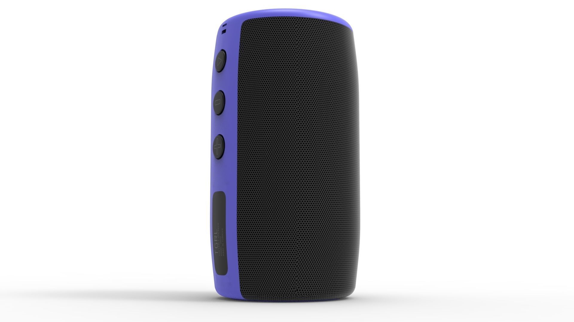 SPEAKER BLUE 3D model_3