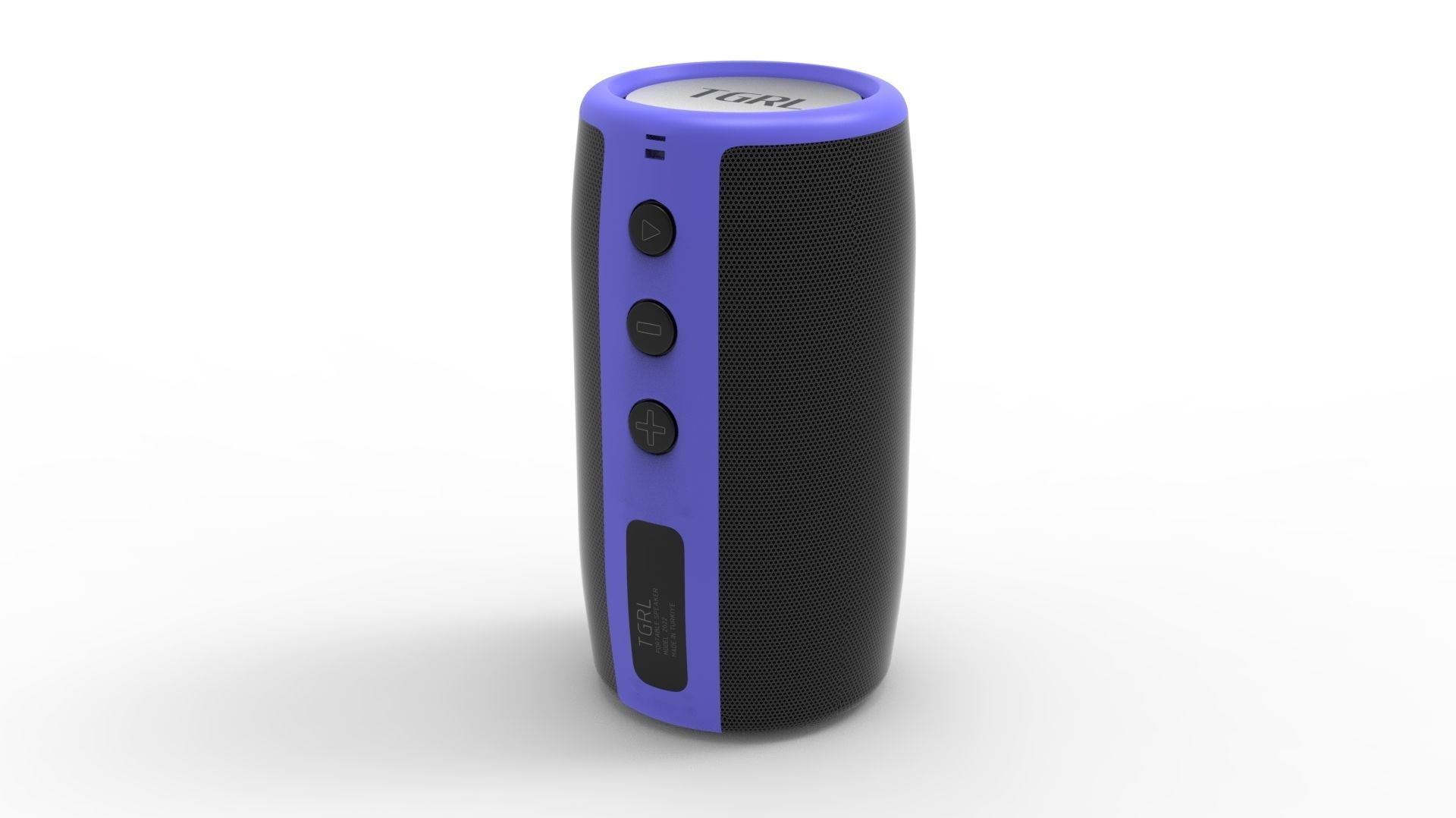 SPEAKER BLUE 3D model_31