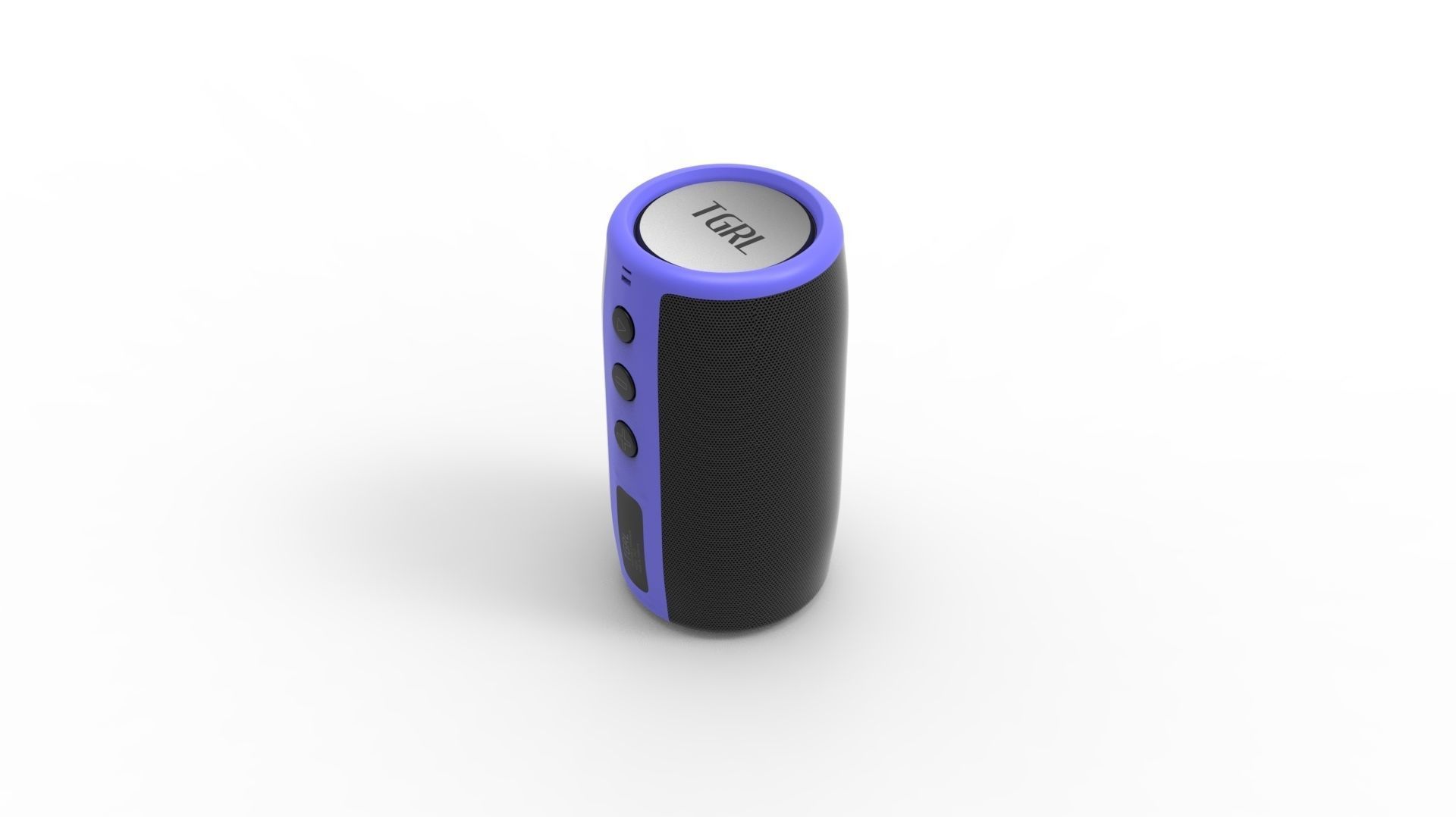 SPEAKER BLUE 3D model_12