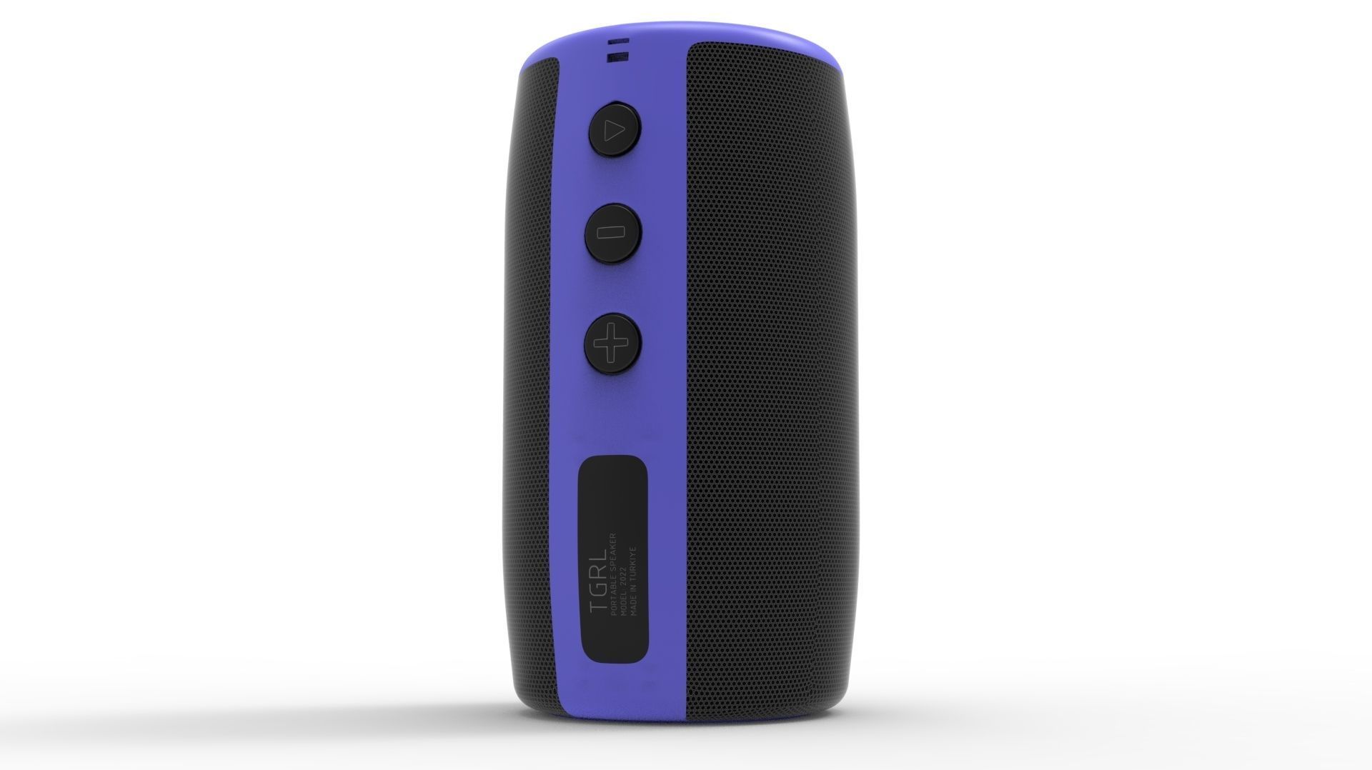 SPEAKER BLUE 3D model_42