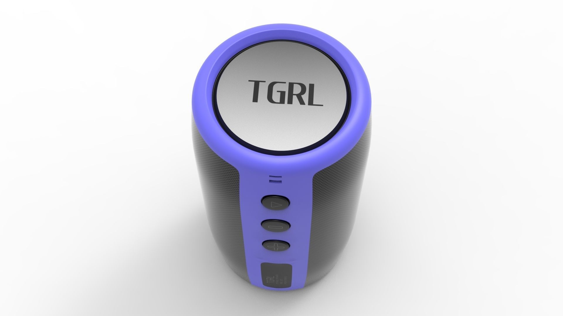 SPEAKER BLUE 3D model_25