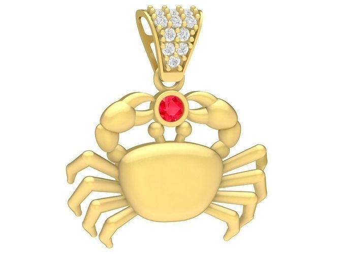 Crab Penant 3781 3D print model