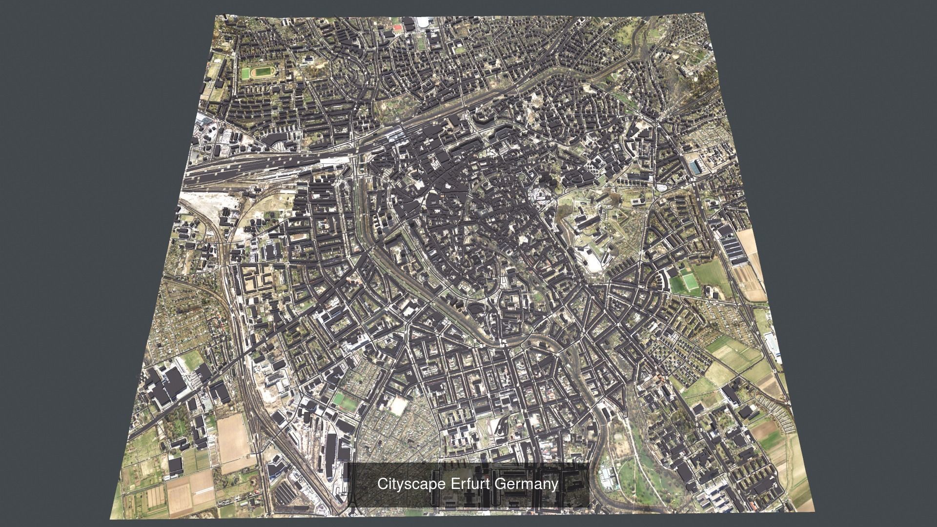 5 Cityscapes in Germany  3D Model Collection_7