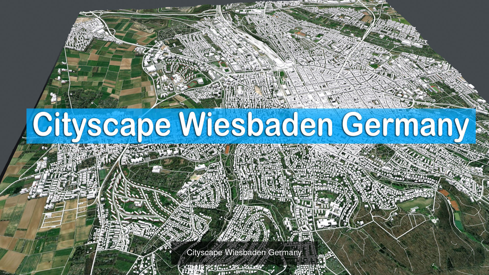 5 Cityscapes in Germany  3D Model Collection_6